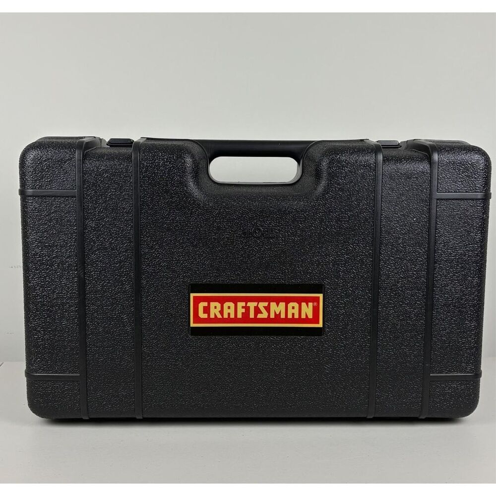 Craftsman Hardside Plastic Carry Case Empty- For Twin Halogen Light 24in Jumbo